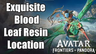 Avatar Frontiers of Pandora  Exquisite Blood Leaf Resin Location Guide [upl. by Clayson770]