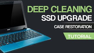 ACER aspire 4743 series general cleaning upgrade and case repainting by MTechTV [upl. by Ninel906]