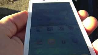 Fnac bq Aquaris phablet photo preview vs Apple iPhone 4S HD [upl. by Innor]