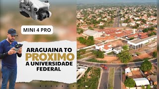 Araguaina Tocantins próximo ao UFNT Universidade Federal de Araguaína feito com drone [upl. by Ayhtin]