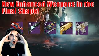 NEW ENHANCED WEAPON IN FINAL SHAPE CRUCIBLE VANGUARD TRIALS WEAPONS  MORE  DESTINY 2 [upl. by Agarhs]