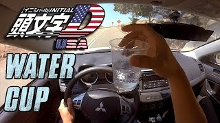 🚰Real Life Initial D 2 Tofu Delivery  Water Cup Challenge [upl. by Aidnac]