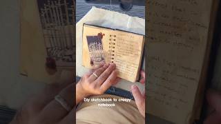 I transformed my sketchbook to creepy notebook diy piano artshorts art sketch shorts gnek [upl. by Stone]