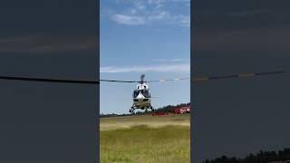 airbus h145 helicopter takeoff germany [upl. by Adnara]