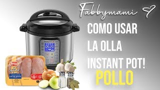 COMO USAR LA OLLA INSTANT POT OLLA DE PRESION ELECTRICA [upl. by Caspar]