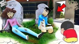 GTA 5  Shinchan Mom amp Dad Dead in Car Accident😭  Gta 5 tamil  Gta 5 mods [upl. by Dewain]