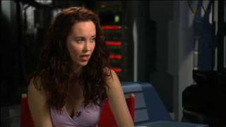 Elyse Levesque Sky One Interview  Stargatearchivecom [upl. by Highams]