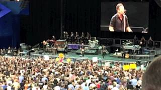 Bruce SpringsteenDancing in the Dark Perth Arena 8 Feb 14 [upl. by Ada]