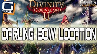 DIVINITY ORIGINAL SIN 2  Darling Bow Location Great Starting Bow [upl. by Rianon607]