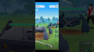 💥Metagross Shiny Vs Metagross PVP Batalla de Acero en Pokémon Go💥 PokemonGo pokémon [upl. by Nnylatsyrk]