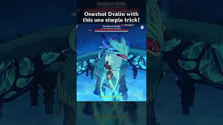 ONESHOT DVALIN WITH THIS ONE SIMPLE TRICK [upl. by Junette]