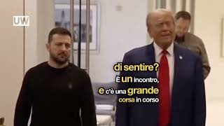 Incontro TRUMP  ZELENSKY tradotto in ITALIANO oggi NEW YORK 2024 [upl. by Chadabe702]