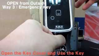 RaMaX Keyless DoorLock system N650L [upl. by Ahsenyt]