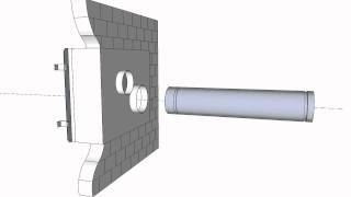 How To Horizontal Concentric Vent Installation  StepByStep [upl. by Urbano]