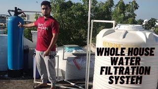 Whole House Water Filtration System  Tank Water Filtration System [upl. by Onaled]