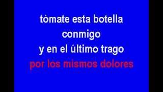 EL ULTIMO TRAGO  JOSE ALFREDO KARAOKE [upl. by Attinahs]