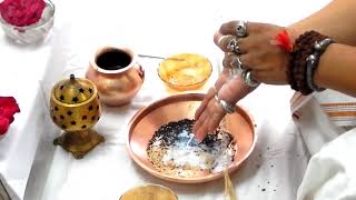 Pitru Paksha Puja Vidhi at Home Tarpan In Hindi  Guide For How to Do Tarpan [upl. by Oruhtra]