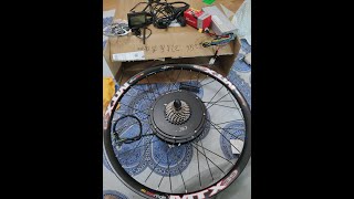 Ebike conversion kit 48v 1500w 275 MTX39 Wheel Hub Motor [upl. by Ardnasella611]