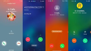 SAMSUNG A20S Vs oppo reno 7z VS REDMI note 8 VS REALME 8iincoming calls [upl. by Atiuqcaj]