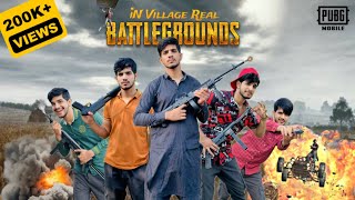 Pubg Real in Village  Short Movie  Hammad Maken [upl. by Ardnauqal]