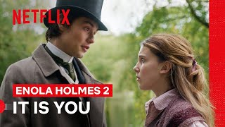 Enola and Lord Tewkesbury Meet Again  Enola Holmes 2  Netflix Philippines [upl. by Annaear543]