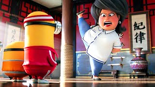 The Minions at The Kung Fu School  Minions The Rise of Gru  CLIP [upl. by Haynor]