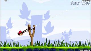 Angry Birds PSP gameplay [upl. by Berny]