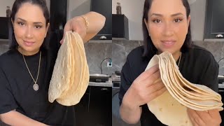 خبز الطاكوس خبز التورتيلا ￼ galette tortillas [upl. by Naamana]