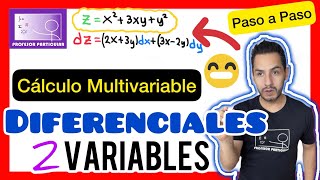 ✅​DIFERENCIALES Cálculo multivariable 𝙉𝙤 𝙈á𝙨 𝙍𝙚𝙥𝙧𝙤𝙗𝙖𝙧 😎​🫵​💯 Cálculo 2 variables [upl. by Aihtnamas]