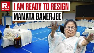 Breaking News Mamata Banerjee Says She’s quotWilling to Resignquot Amid StandOff With Doctors [upl. by Lewan]