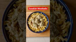 Easy Swedish Meatballs Recipe [upl. by Aicened]