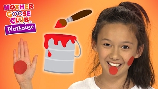 Super Messy Paint Video  Color Me Red  Mother Goose Club Playhouse Kids Video [upl. by Zacks]