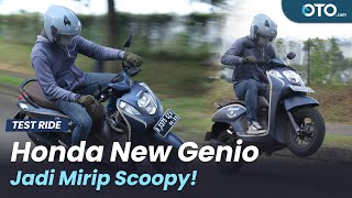 Honda New Genio Ini Rasanya Buat Harian  Test Ride [upl. by Zeret208]