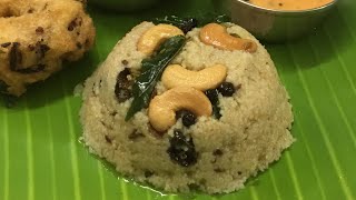 கோதுமை ரவா பொங்கல் மிகவும் சுவையாக செய்வது எப்படி wheat rava Pongalsamba Rava PongalBroken wheat [upl. by Arteid]