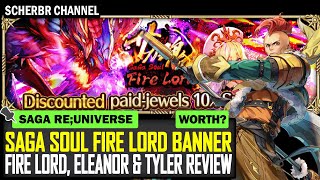 SaGa Soul Fire Lord Banner Fire Lord Eleanor amp Tyler Review  Romancing SaGa reUniverSe [upl. by Eatnoled]