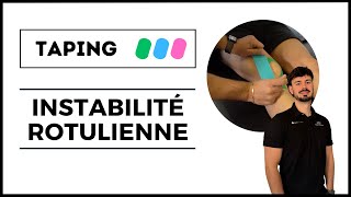 TAPING pour la gestion dINSTABILITE ROTULIENNE [upl. by Akeenat]