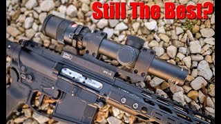 Trijicon TR24 14x24 Accupoint Scope Review Still the Best [upl. by Onairam856]