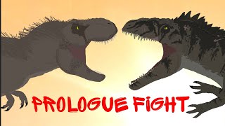 T Rex vs Giganotosaurus Prologue Dc2 [upl. by Gnolb]