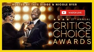 The 27th Annual Critics Choice Awards FULL SHOW [upl. by Ornas]