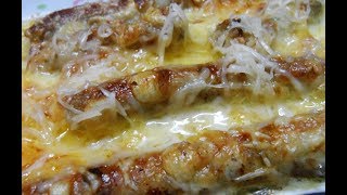 gratin pomme de terre aux saucisses غراتان بطاطا بالمرغاز [upl. by Aenea]