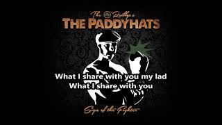 The OReillys and the Paddyhats  Barrels of Whiskey  Lyrics [upl. by Bertina]