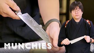 How to Sharpen a Knife with a Japanese Master Sharpener [upl. by Schramke]