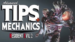 RESIDENT EVIL 2 REMAKE 9 Advanced Tips amp Mechanics  Dodge improved controls door peek amp more [upl. by Laehcar951]