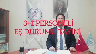 SAĞLIK BAKANLIĞI 45 A 31 PERSONELİ EŞ DURUMU TAYİNİ [upl. by Mikkanen]