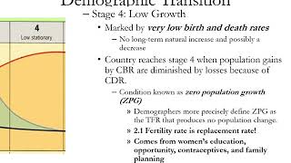 The Demographic Transition Model  DTM [upl. by Aaren]