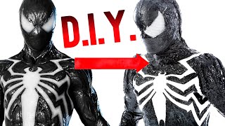 🤯I made the SYMBIOTE SUIT from Marvel’s SpiderMan 2 😳 [upl. by Spracklen]