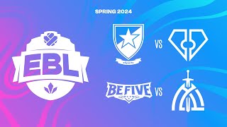 EBL 2024  Crvena zvezda vs Diamant  BeFive vs Ankora  SPRING 2024 [upl. by Biddick]