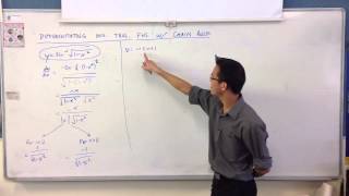 Differentiating Inverse Trig Functions w Chain Rule 3 of 3 [upl. by Anitsyrk]