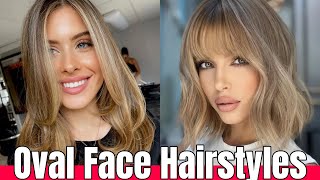 Top 10 Impressive Oval Face Hairstyles For Women 2023  Hairstyles For Oval Face  Womens Hair 2023 [upl. by Enelahs]