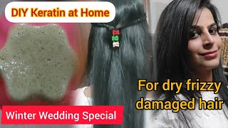 Keratin Treatment at Home  diy Keratin Hairmask keratinhairtreatment diy [upl. by Nyleaj]